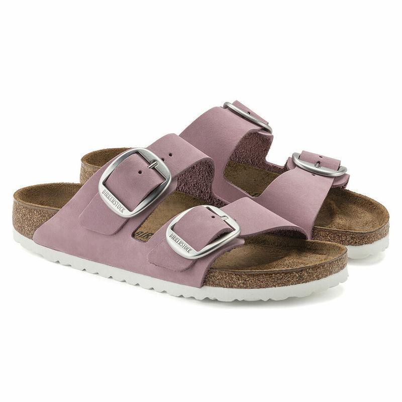 Arizona Birkenstock Big Prackou Nubuck Kozene Damske Nachový | SK 66NWY